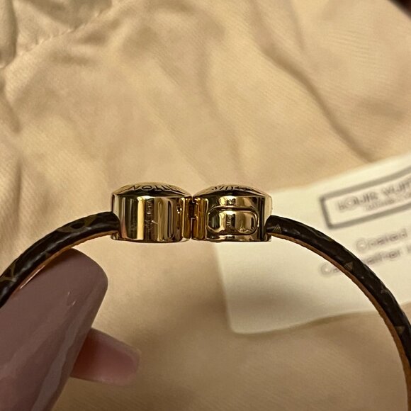 Louis Vuitton Historic Mini Monogram Bracelet Size 17 - Picture 10 of 12